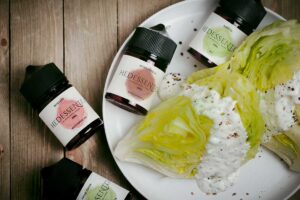 Ranch Dressing on wedge salad