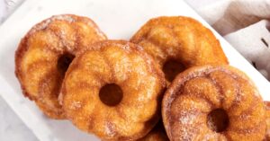Coffee Cake Doughnuts