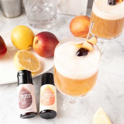 Alternative view of Peach Flavour Drops