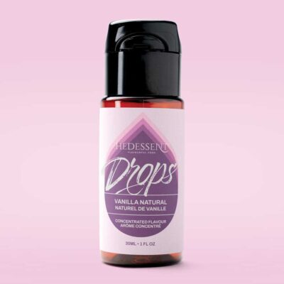 Hedessent Natural Vanilla Flavor Drops