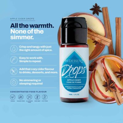 About Hedessent Apple Cider Flavor Drops