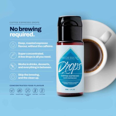 About Hedessent Coffee Espresso Flavor Drops