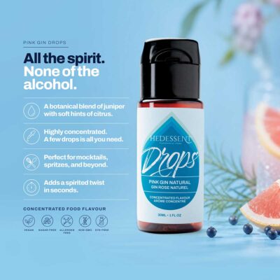 About Hedessent Pink Gin Flavour