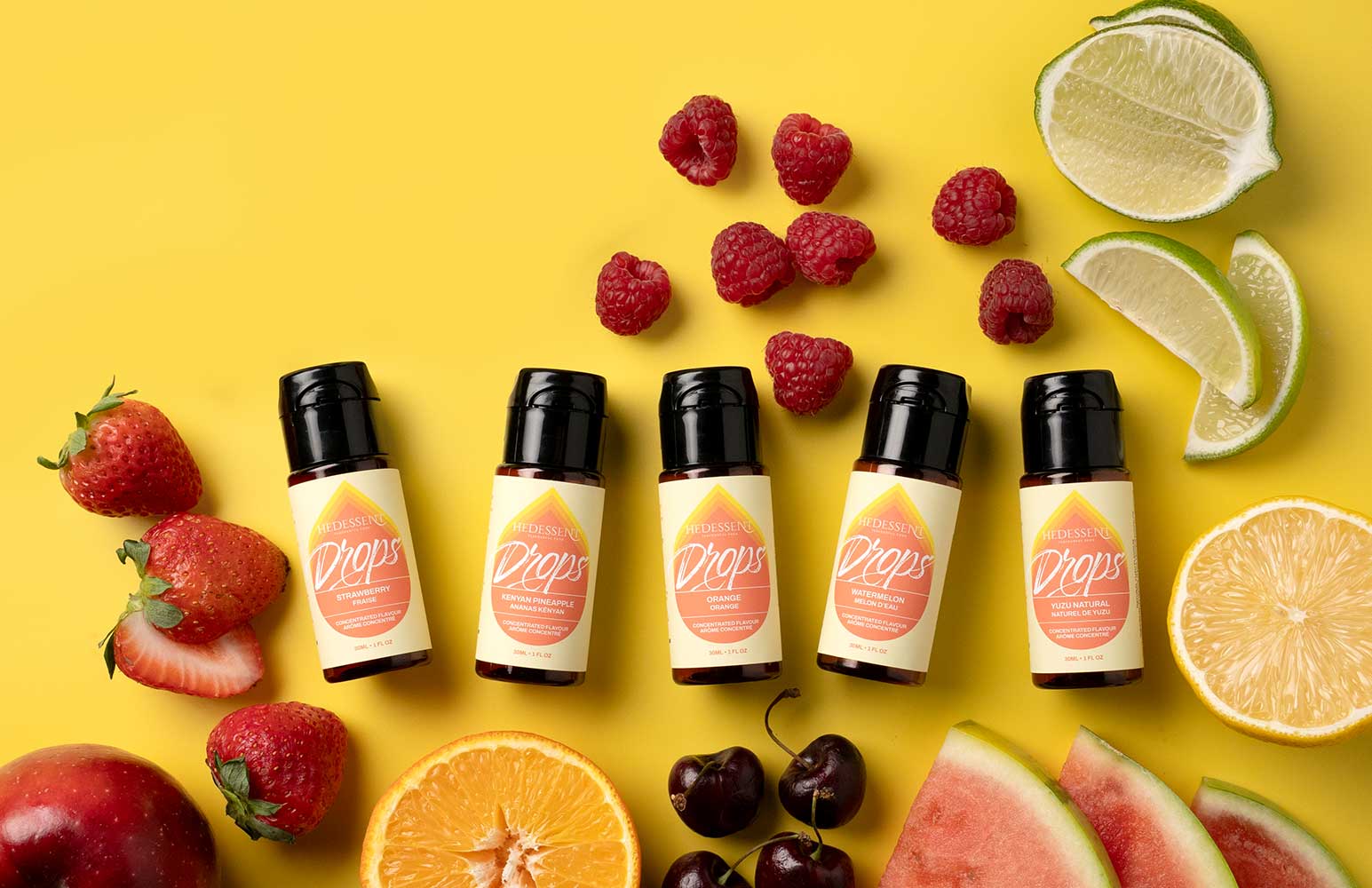 Hedessent Fruit Flavour Drops
