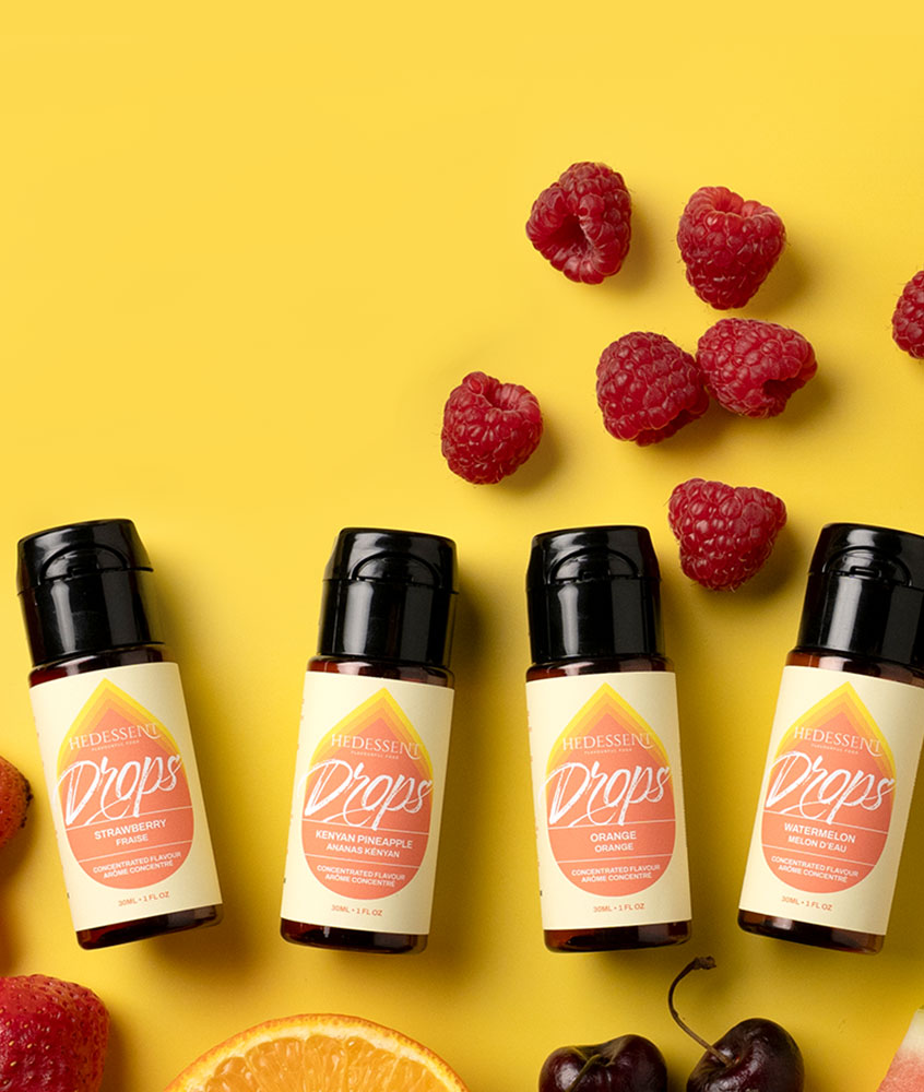 Hedessent Fruit Flavour Drops