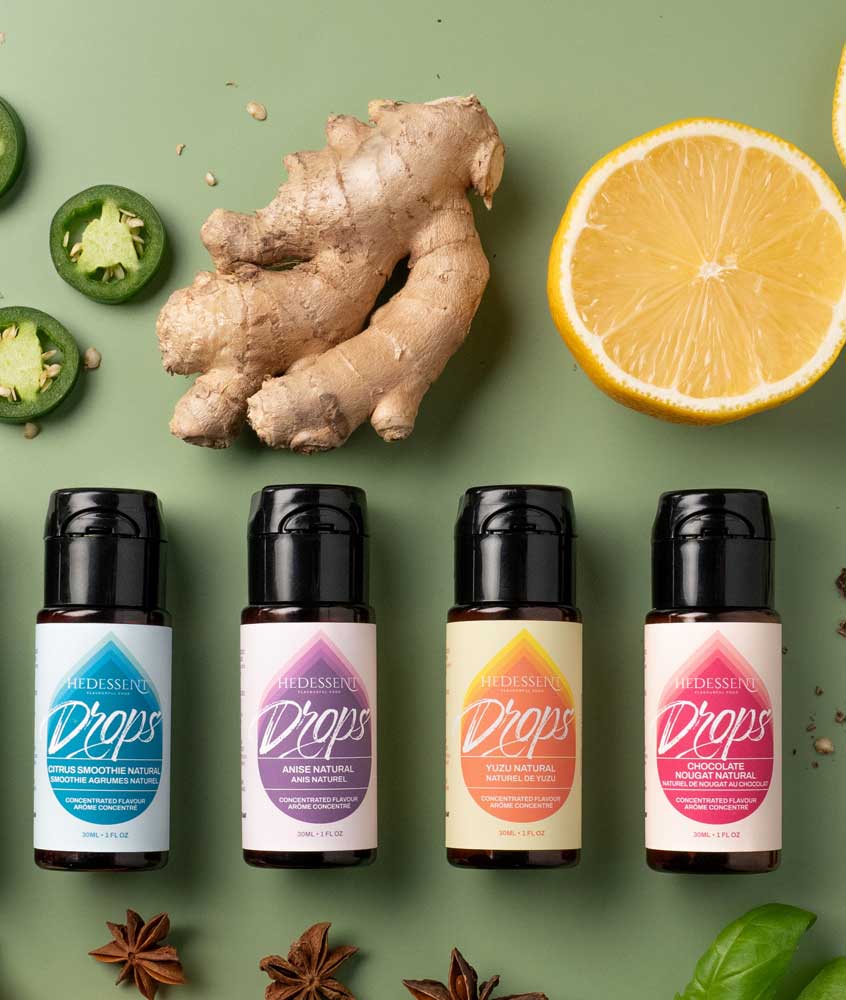 Hedessent.ca Natural Flavor Drops