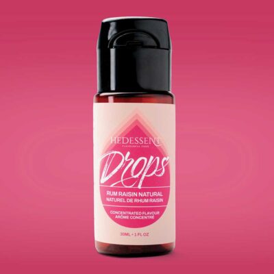 Hedessent Rum Raisin Natural Flavor Drops